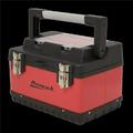 Homak RD00126110 26 in. Metal & Plastic Hand-Carry With Aluminum Handle Red