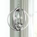 Corinne 11 1/4" Wide Nickel Globe Crystal Mini Pendant