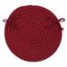 Alcott Hill® Fraley Outdoor Chair Pad in Red/Brown | 0.5 H x 15 W in | Wayfair ALCT5854 30302444