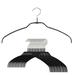 Mawa Ultra Thin Metal Non-Slip Hanger for Dress/Shirt/Sweater Metal in Gray | 8 H x 16.25 W in | Wayfair 13149