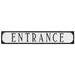 Montague Metal Products Inc. Entrance Statement Garden Plaque Metal | 2.75 H x 16.5 W x 0.25 D in | Wayfair SP-47-WB