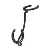 Wilco Home Horseshoe Wall Mounted Coat Rack Metal in Gray | 11.75 H x 3.75 W x 8.25 D in | Wayfair 10092