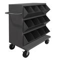 Durham Manufacturing Mobile Storage Cart Metal | 49.25 H x 36 W x 24 D in | Wayfair MSB12-2036-95