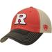 Men's Top of the World Scarlet/Tan Rutgers Scarlet Knights Offroad Trucker Hat