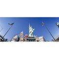 Panoramic Images PPI108270L Low angle view of a statue Replica Statue Of Liberty Las Vegas Clark County Nevada USA Poster Print by Panoramic Images - 36 x 12