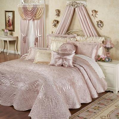 Portia II Grande Bedspread Rose Quartz, King 24