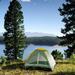 Wakeman Outdoors Camping Tent w/ Carrying Bag - Lightweight Tent - Backpacking, Hiking, Beach Use Aluminum in Gray | 42 H x 58 W x 75 D in | Wayfair