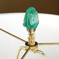 Stone Lamp Finials - Agate Green - Ballard Designs - Ballard Designs