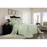 Royal Heritage Home Williamsburg Richmond 15" Bed Skirt Cotton in Green | 15 H x 55 W x 75 D in | Wayfair 18514