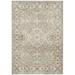 White 48 x 0.24 in Indoor Area Rug - Darby Home Co Setser Oriental Silver/Ivory Area Rug Viscose, Latex | 48 W x 0.24 D in | Wayfair