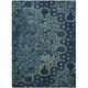 White 24 x 0.25 in Indoor Area Rug - Wrought Studio™ Thursa Abstract Blue Area Rug Viscose | 24 W x 0.25 D in | Wayfair VKGL4354 30574903