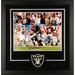 Tim Brown Las Vegas Raiders Deluxe Framed Autographed 16" x 20" Running Photograph with "HOF 2015" Inscription