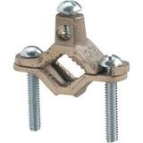 Steel City 1/2 to 1 in. Copper Ground Clamp 1 pk