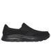 Skechers Men's Work Relaxed Fit: Flex Advantage - McAllen SR Sneaker | Size 9.0 Wide | Black | Textile/Synthetic | Vegan