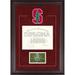 Stanford Cardinal Deluxe 8.5" x 11" Diploma Frame with Team Logo - Insert Your Own 4" 6" Photograph