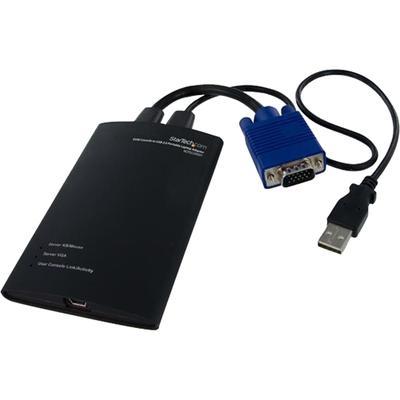StarTech USB 2.0 PS/2 KVM Console Adapter - Black - NOTECONS01