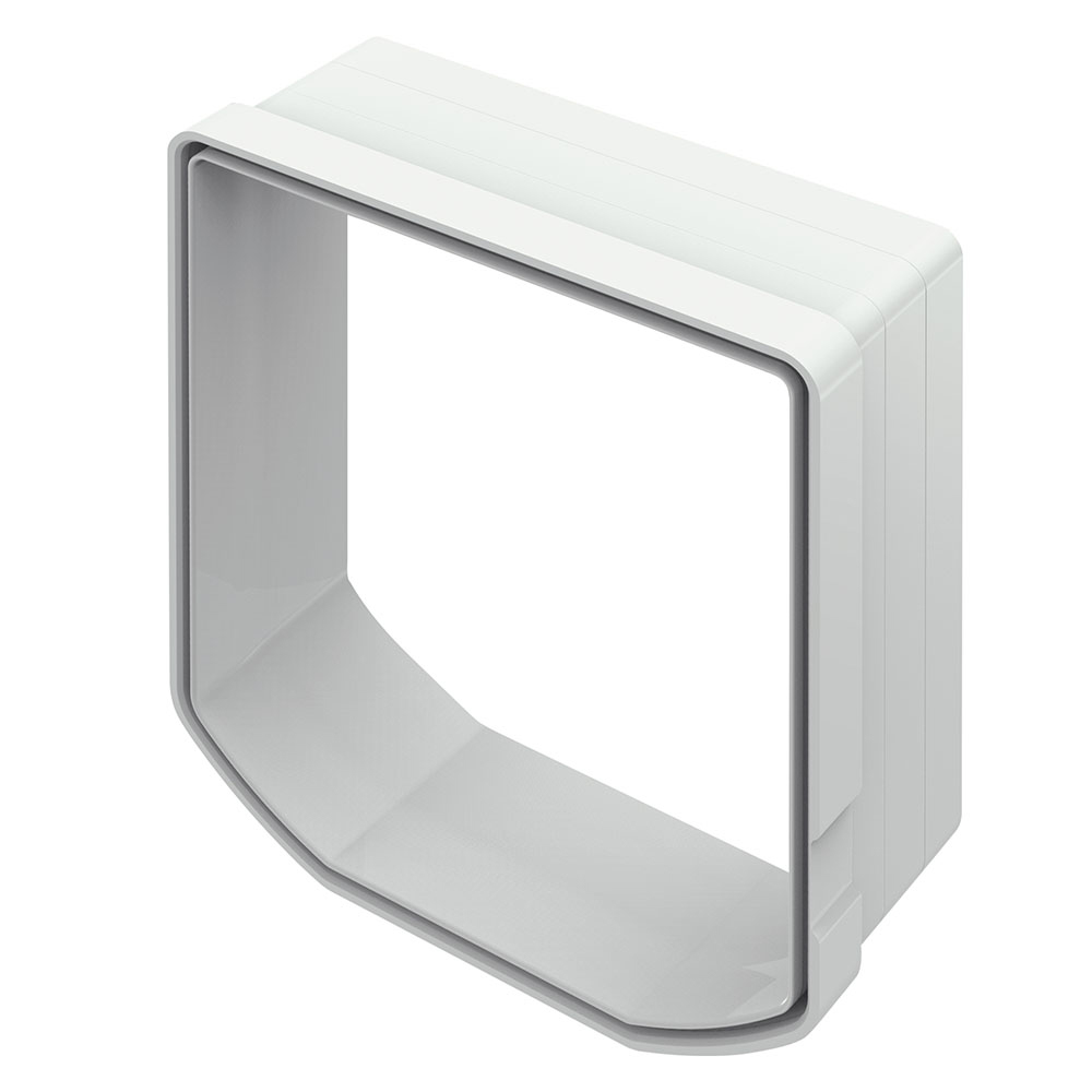 Gattaiola Cat Mate Elite con microchip e timer - Prolungamento tunnel bianco