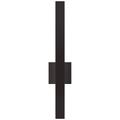 Sword 24 1/4"H Textured Bronze LED Outdoor Wall Light