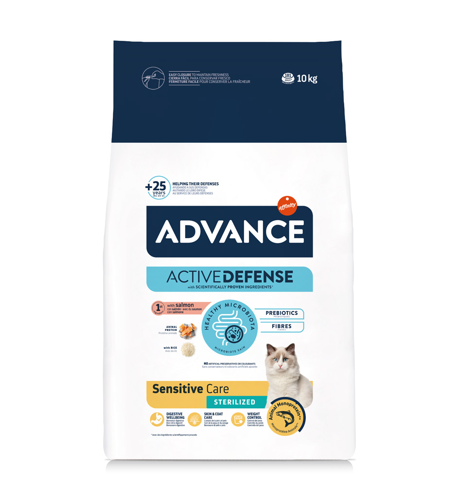 Advance Cat Sterilized Sensitive Crocchette per gatto - Set %: 2 x 10 kg