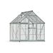Canopia Hybrid Polycarbonate Hobby Greenhouse Aluminum/Polycarbonate Panels/Steel in Gray | 81.9 H x 72.8 W x 73.2 D in | Wayfair HG5506-1B