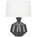 Robert Abbey Orion 27" Ash Gray Ceramic Table Lamp