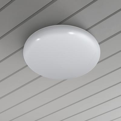 Motion Sensor Dusk-to-Dawn 5000K LED Outdoor Button Light