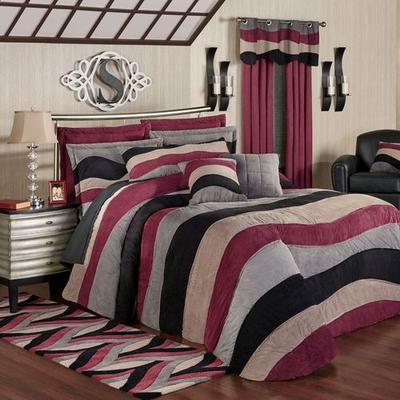 Apex Grande Bedspread Charcoal/Onyx, California Ki...