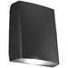 Adapt 7 1/4" High Black LED Outdoor Wall Light