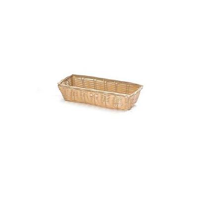 TableCraft 9" Rectangular Natural Handmade Cracker Basket - Tablecraft 1116W