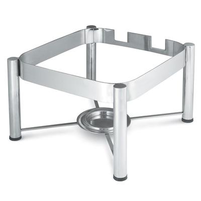 Vollrath 46113 Stainless Steel Chafer Stand for 6 Qt. Square Intrigue Induction Chafers