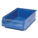 Quantum Storage WMS532 Plastic Storage Bin Clear Windows - Pack of 6