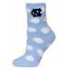 Women's ZooZatz North Carolina Tar Heels Plush Dot Socks