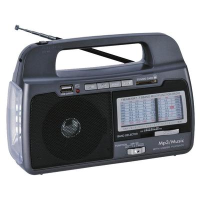 Supersonic 9 Band AM/FM/SW1-7 Portable Radio #SC-1082