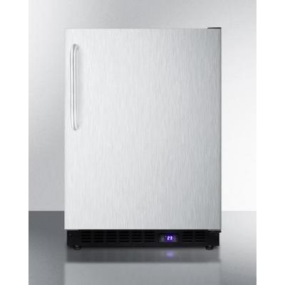 Summit SCFF53BXSSTB SCFF53BXSSTB 24" 4.72 Cu. Ft. Built-In Undercounter Freezer with Frost-Free Oper