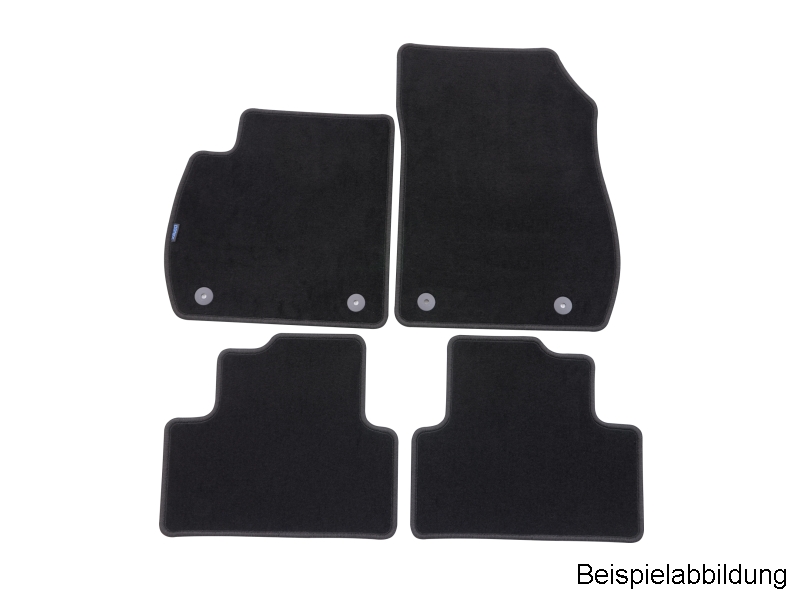 PETEX Fußmatte, Fußmattensatz velour - schwarz 117542604 Fußmatte Image