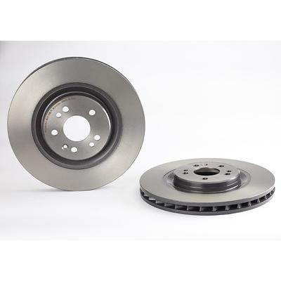 BREMBO Bremsscheibe COATED DISC LINE vorne rechts links innenbelüftet 345mm für MERCEDES-BENZ A1634210312 1634210312 163