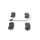 BOSCH Bremsbelagsatz, Scheibenbremse hinten rechts links für RENAULT HOLDEN DACIA VAUXHALL SAAB NISSAN OPEL CHEVROLET 4406000Q0H 95521679 4406000Q2H