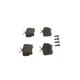 BOSCH Bremsbelagsatz, Scheibenbremse hinten rechts links für RENAULT VW HOLDEN DACIA FIAT VAUXHALL SAAB NISSAN OPEL CHEVROLET 6000620052 9199262 4414