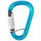 AustriAlpin - HMS Rondo Alu 3-Wege Autolock Selfie - HMS-Karabiner blau;grau