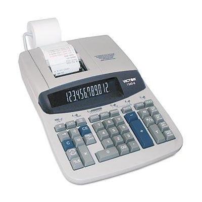 Victor 12 Digit Professional Grade Heavy Duty Commercial Printing Calculator