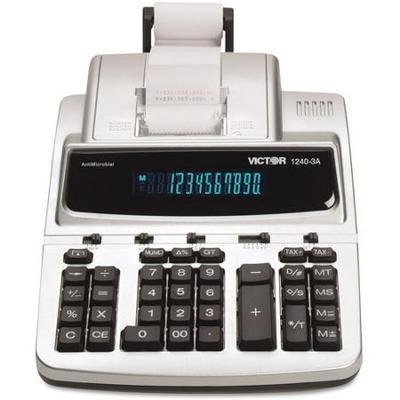 Victor 1240-3A Antimicrobial Printing Calculator VCT12403A