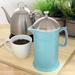 Chantal 4-Cup French Press Coffee Maker Porcelain in Blue | 9 H x 4.5 W x 4.5 D in | Wayfair 92-FP28 SQ