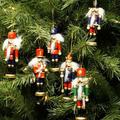 Northlight Seasonal 6-Count Red & Blue Classic Nutcracker Christmas Ornaments - 5.25 Inches Fabric in Blue/Red/Yellow | Wayfair 32259762