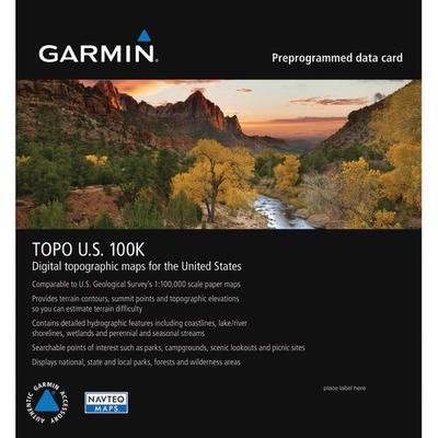 Garmin 010-C1098-00 Topo U.S. 100K MicroSD Card/SD Card