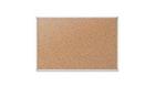 Quartet Economy 4' x 3' Cork Bulletin Board with Silver Frame QRT-85362 new