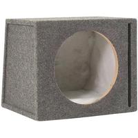 Scosche SEV15CC 15-Inch Slot Ported Single Subwoofer Enclosure (Grey/Black)