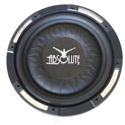 Absolute XS-1000 10-Inch 4-Ohm Xcursion Series Slim Subwoofer - Single