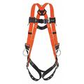 HONEYWELL MILLER T4507/UAK Full Body Harness, Vest Style, L/XL, Polyester,