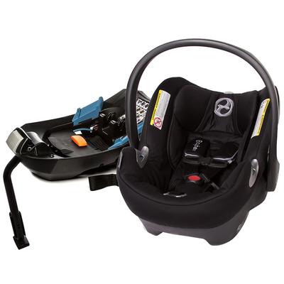 Cybex Aton Q Infant Car Seat - Black Beauty