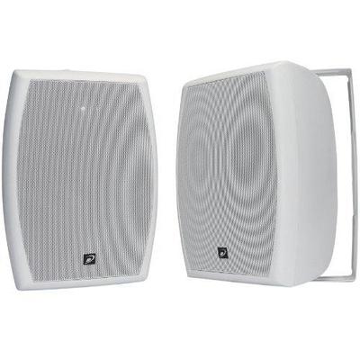Audio-Technica Dayton Audio IO655WT 6-1/2" 2-Way 70V Indoor/Outdoor Speaker Pair White